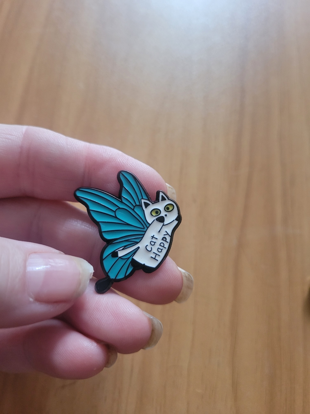 👻BUY 1 GET 1 FREE👻 Cat Happy Turquoise Butterfly Brooch - Women Jewelry